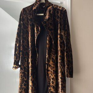 Free People Leopard jacket